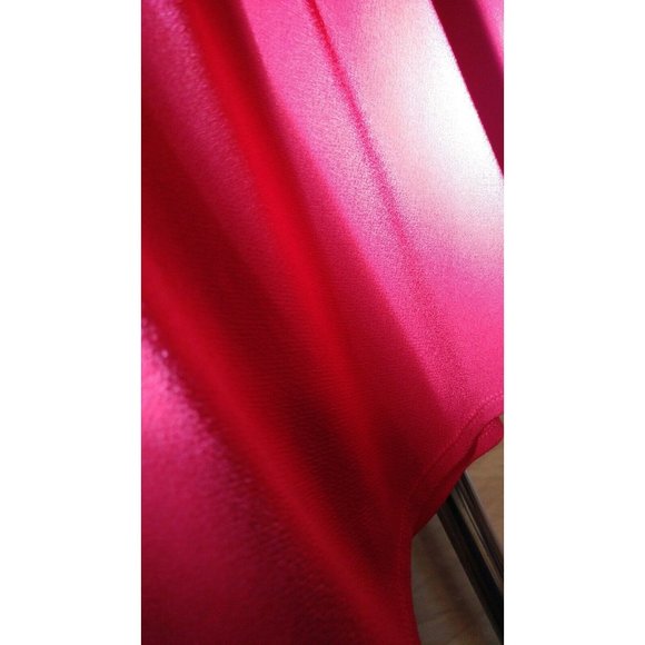 Express Red Crepe Tank/Blouse With Lace Size Medium - Picture 6 of 6